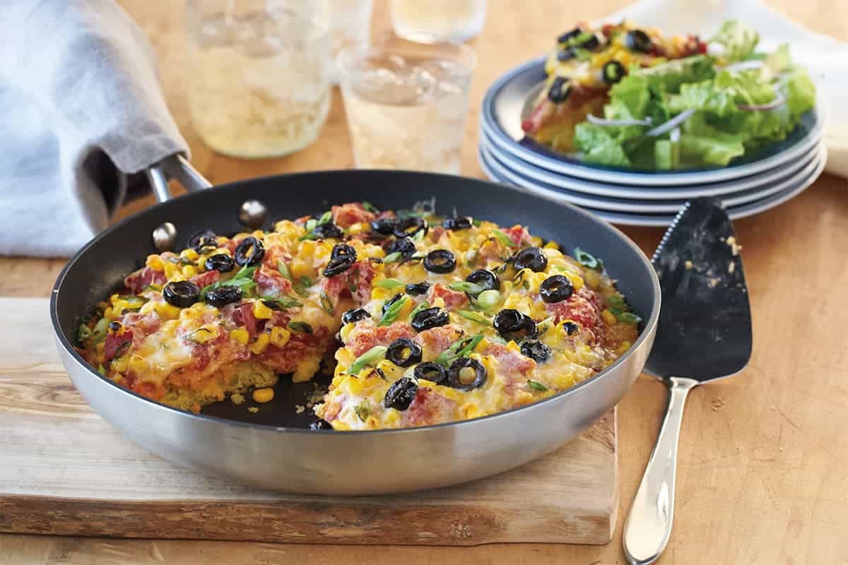 Mexican Skillet Pizza