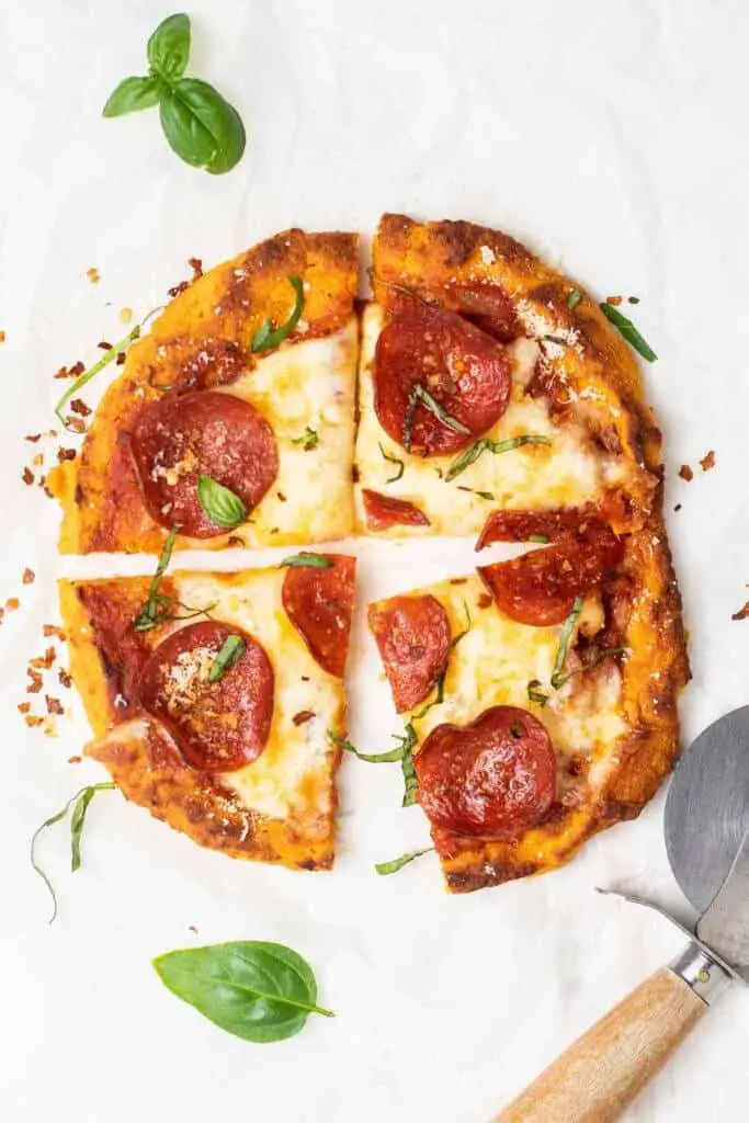 Paleo Sweet Potato Pizza Crust