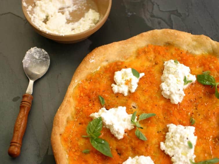 Ricotta and Tomato Pizza Recipe
