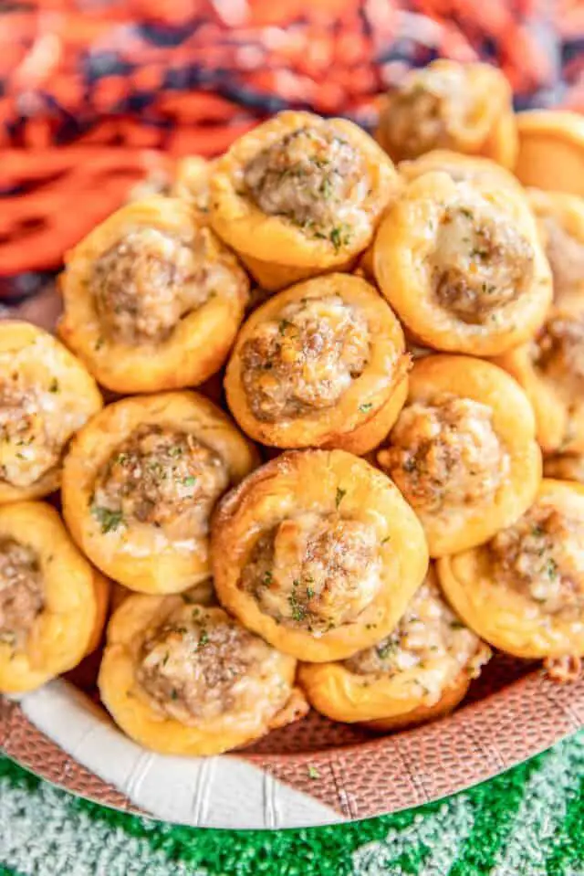 Sausage Pizza Biscuit Bites