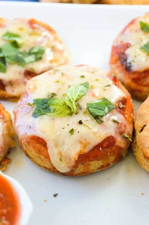 Whole Grain Cheesy Pizza Biscuit