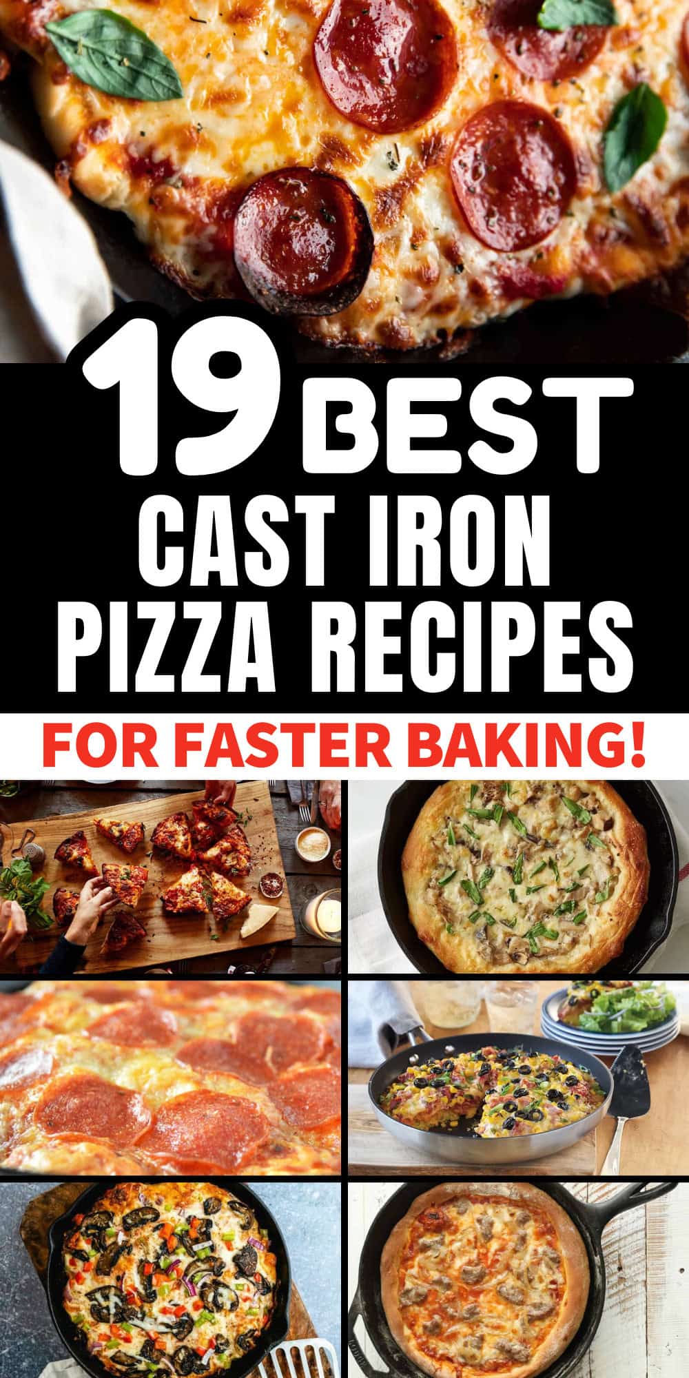 cast iron pizza recipes