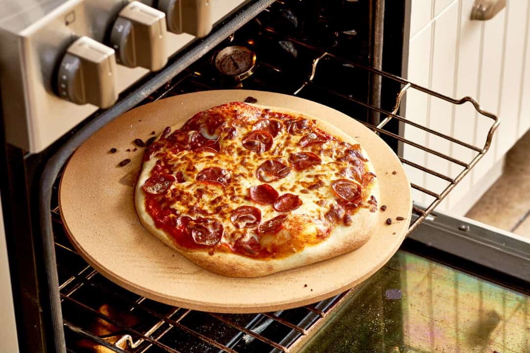 how to make store-bought pizza crust crispy