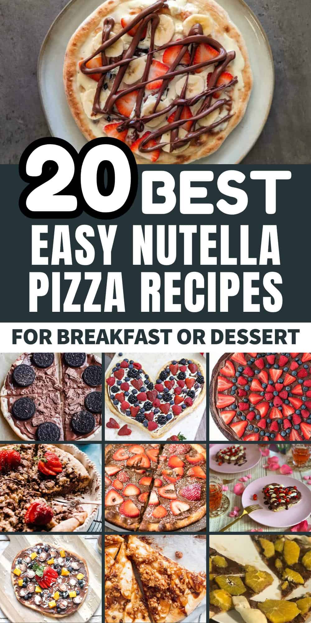 nutella pizza recipes