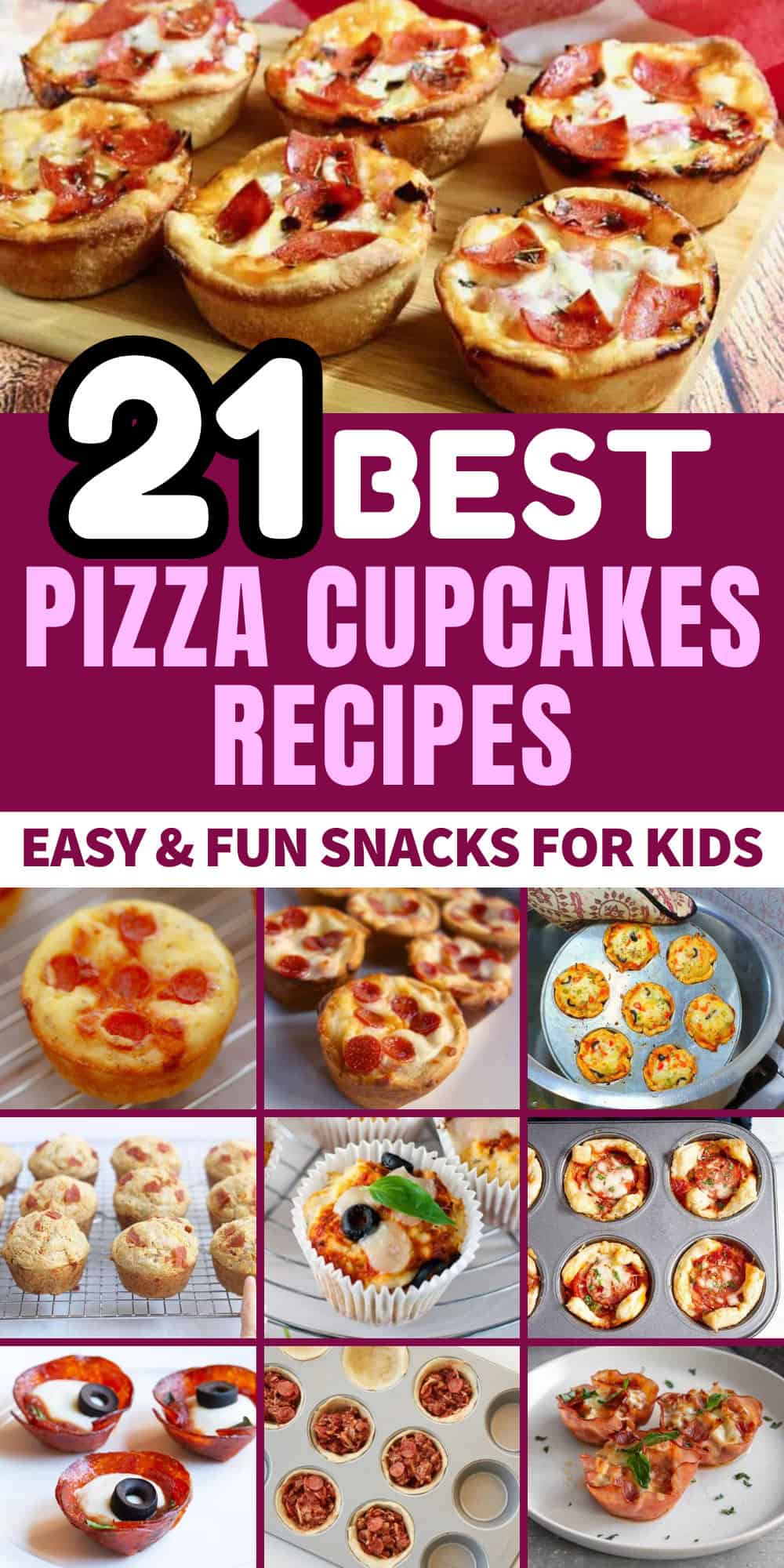 pizza cupcakes recipes