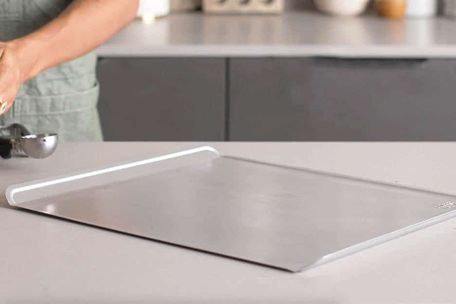 Rimless Cookie Baking Sheet Transfer Pizza To A Stone