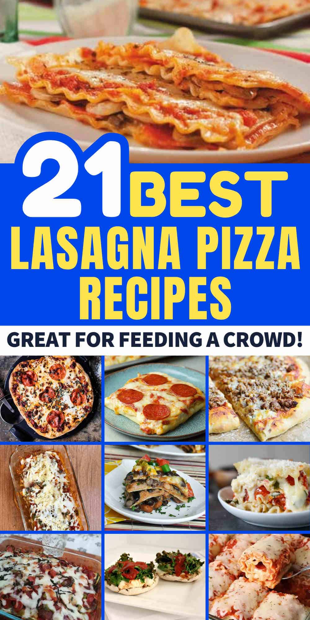 lasagna pizza recipes