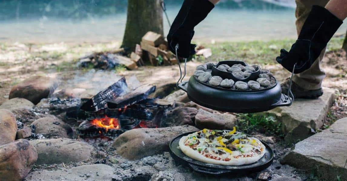 Cast-Iron Campfire Pizza Recipe