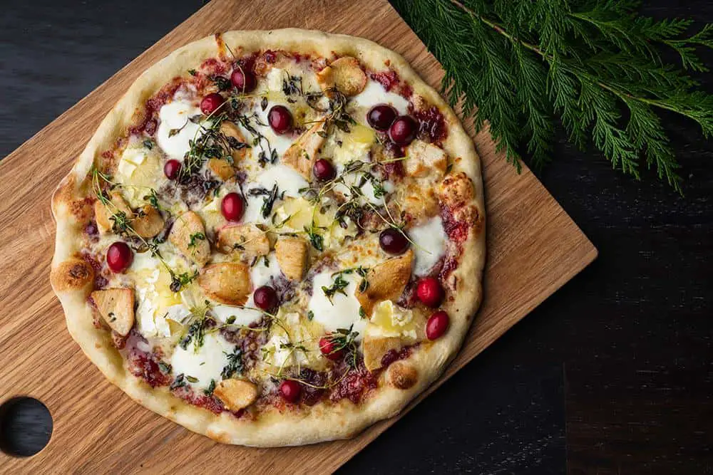 Cranberry Turkey Pizza