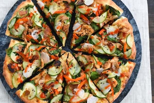 Teriyaki Turkey Pizza