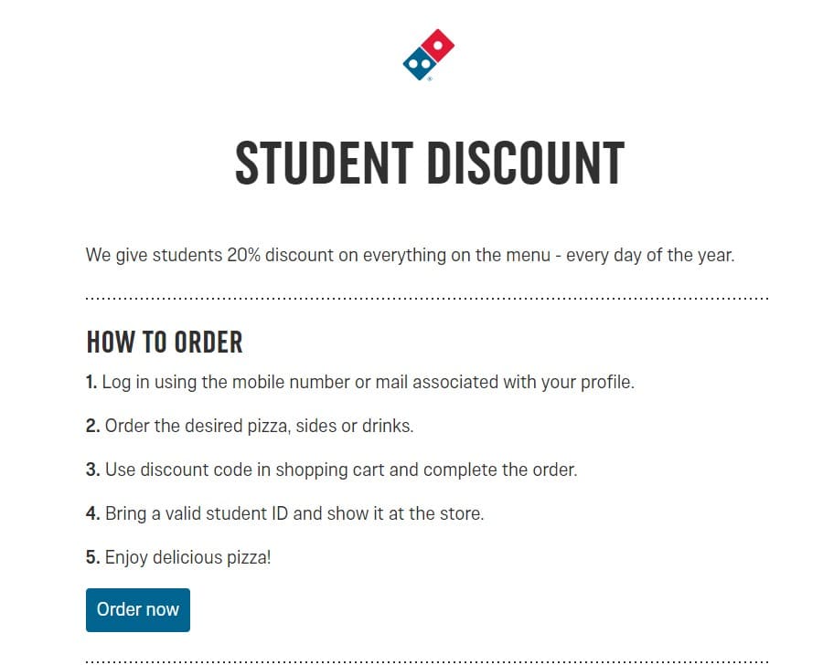 Student Discounts and Offers