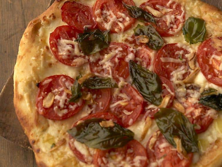 Tomato and Basil Pizza