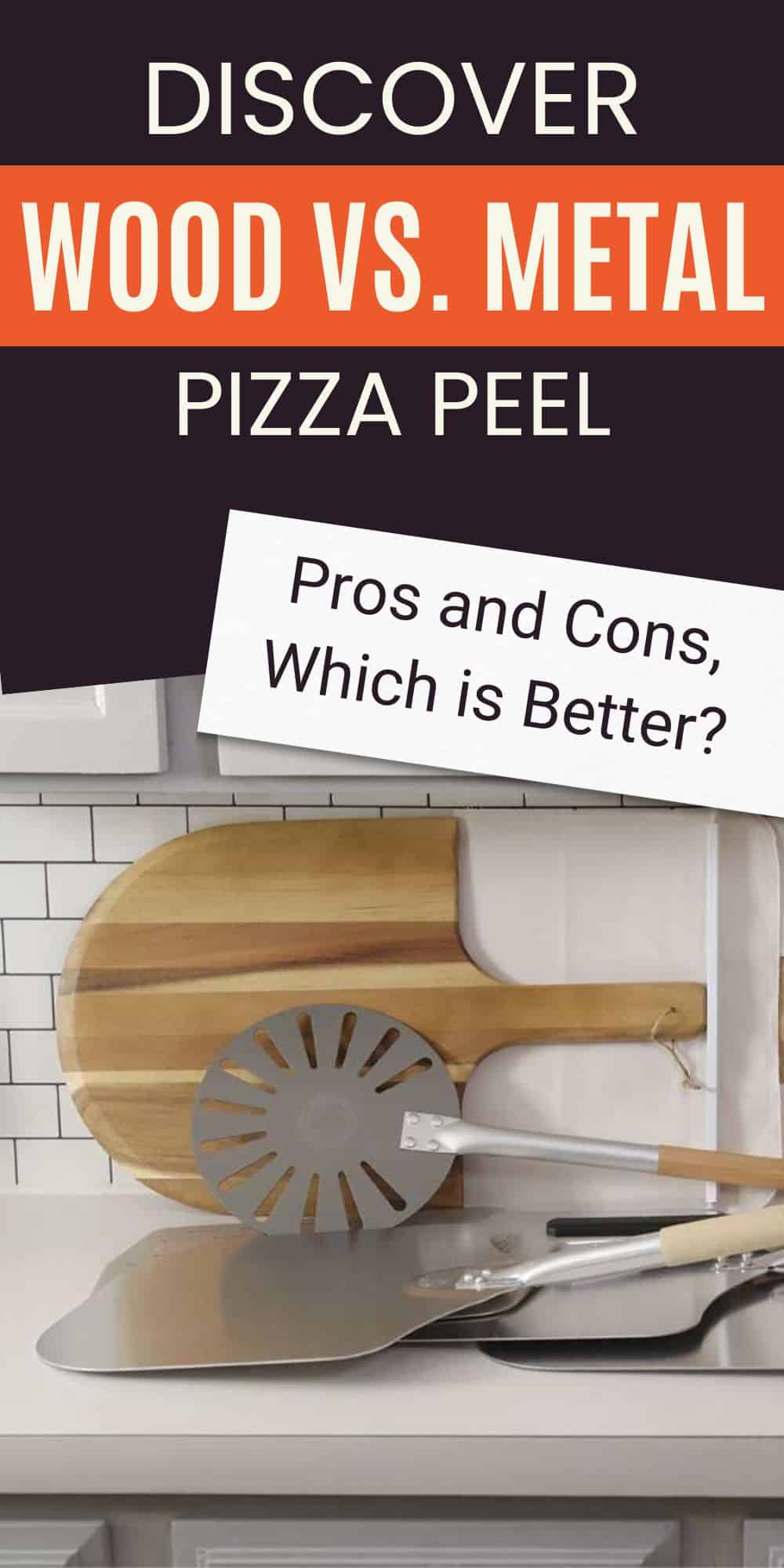 metal or wood pizza peel