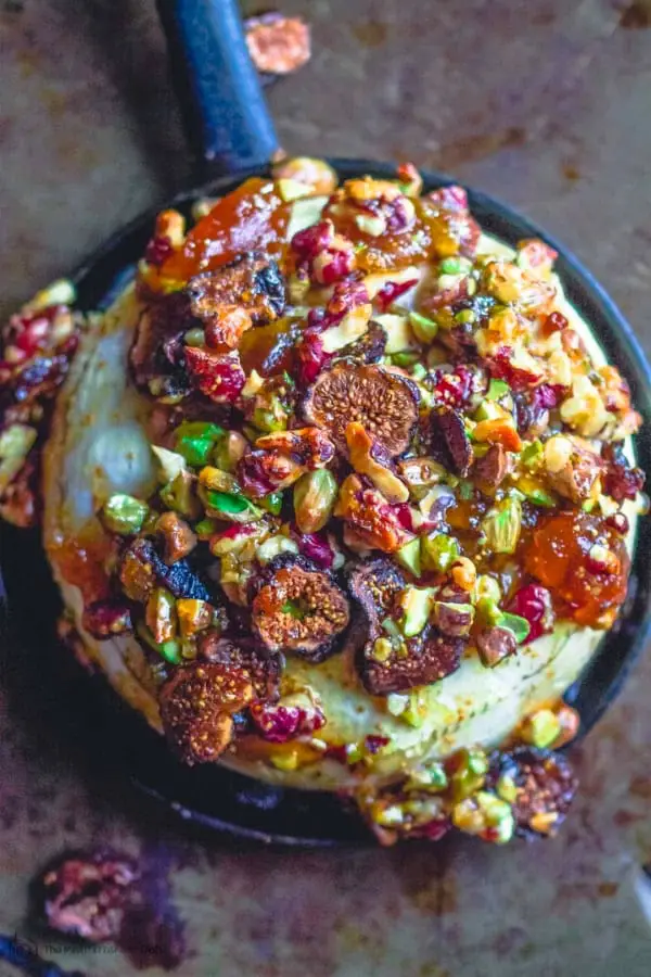 Delightful Baked Brie with Fig Jam