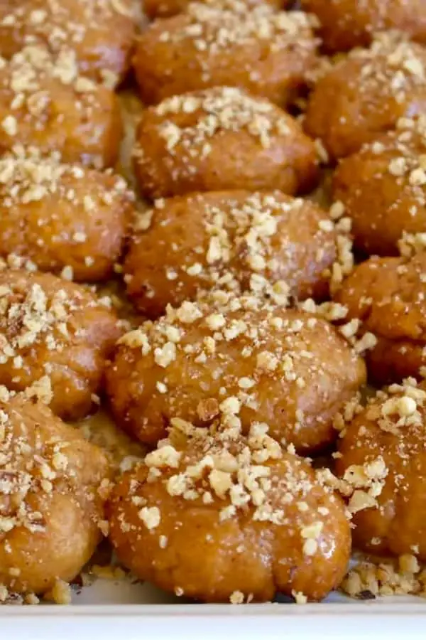 Greek Christmas Honey Cookies (Melomakarona)