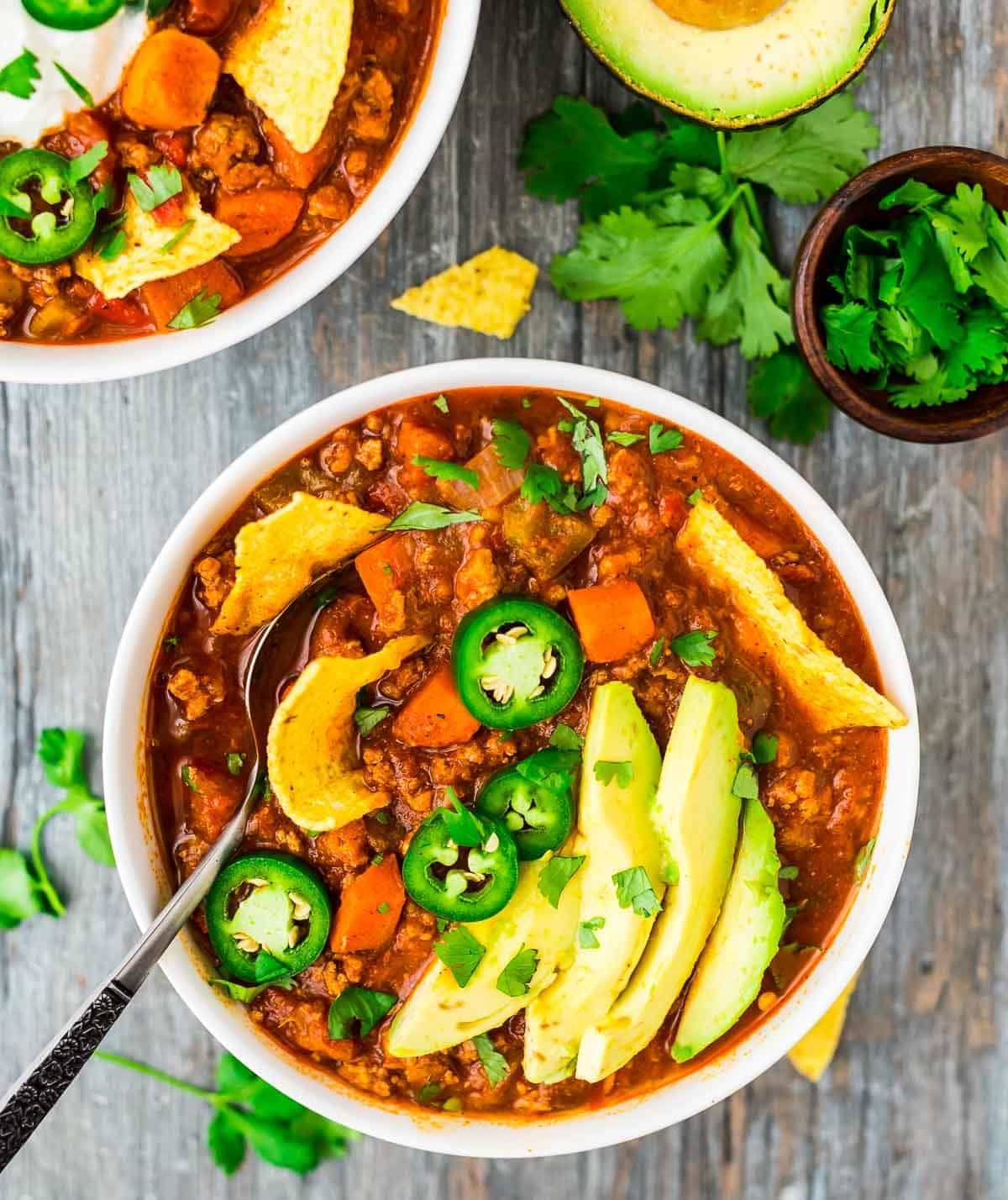 Healthy Turkey Chili