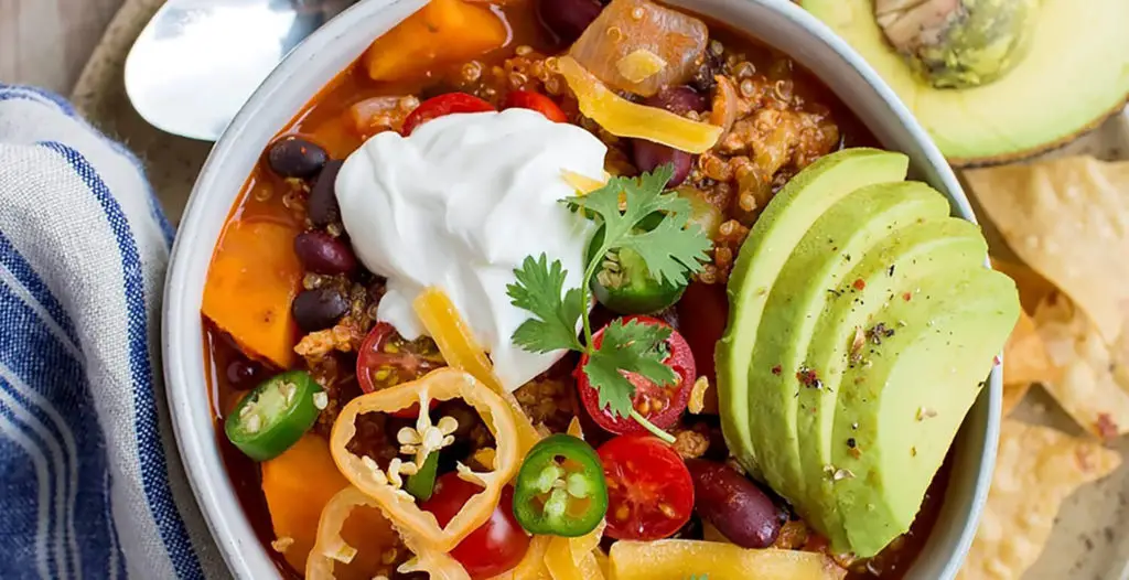 Instant Pot Turkey Quinoa Chili