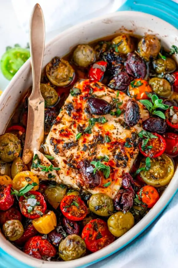 Mediterranean Baked Feta