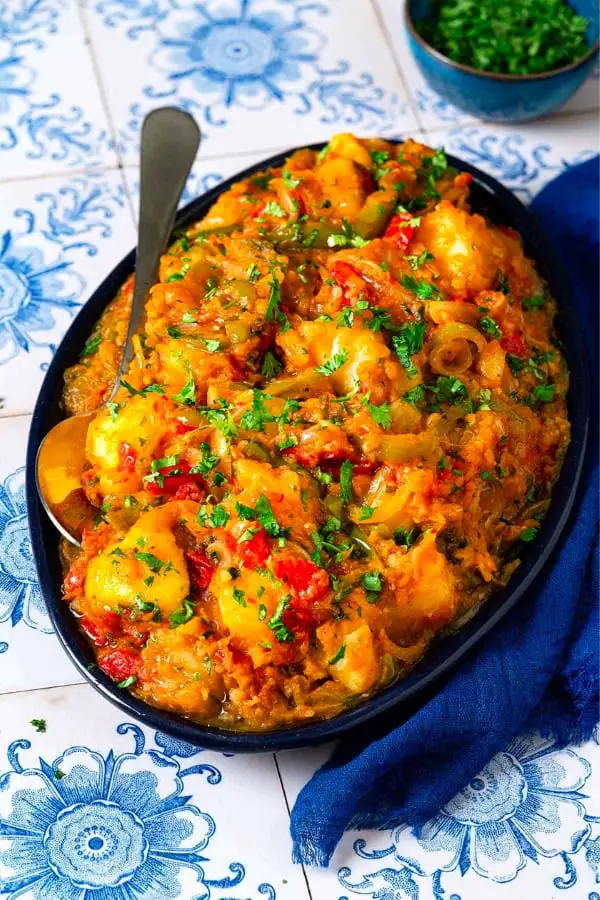 Spiced Persian Potato Dish