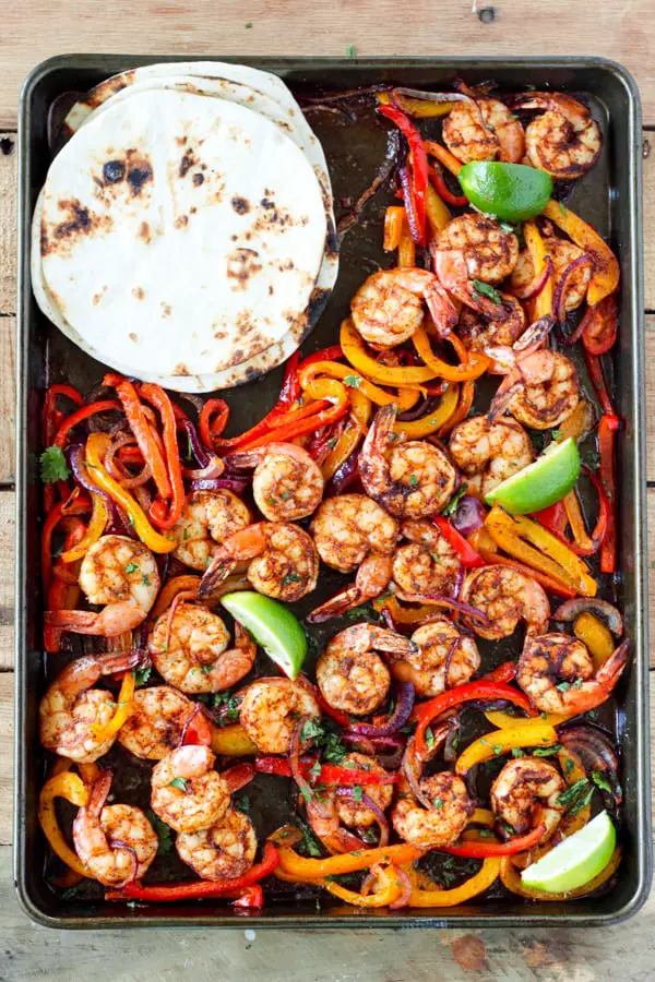 Spicy Seafood Fajita Fiesta