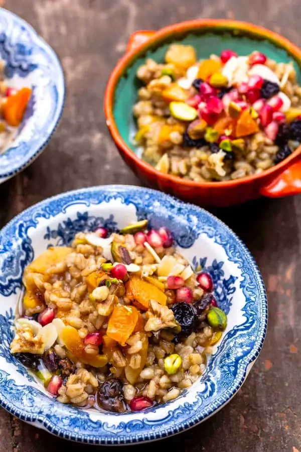 Wheat Berry Pudding Delight