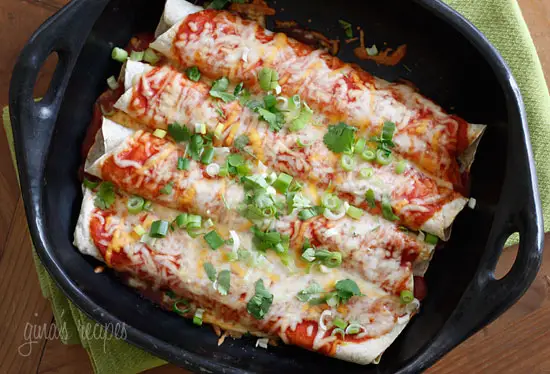 Zesty Veggie-Packed Enchiladas