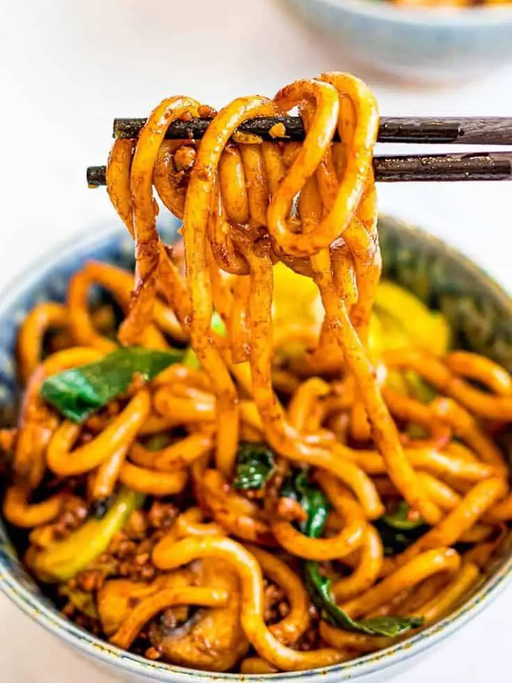 Chicken Katsu Udon Noodles