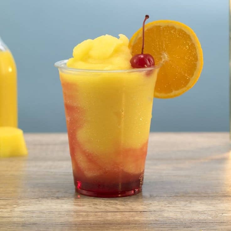 Sweet Tea And Bourbon Slush