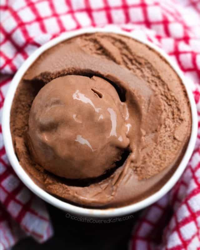 Healthy Chocolate Banana Ice Cream