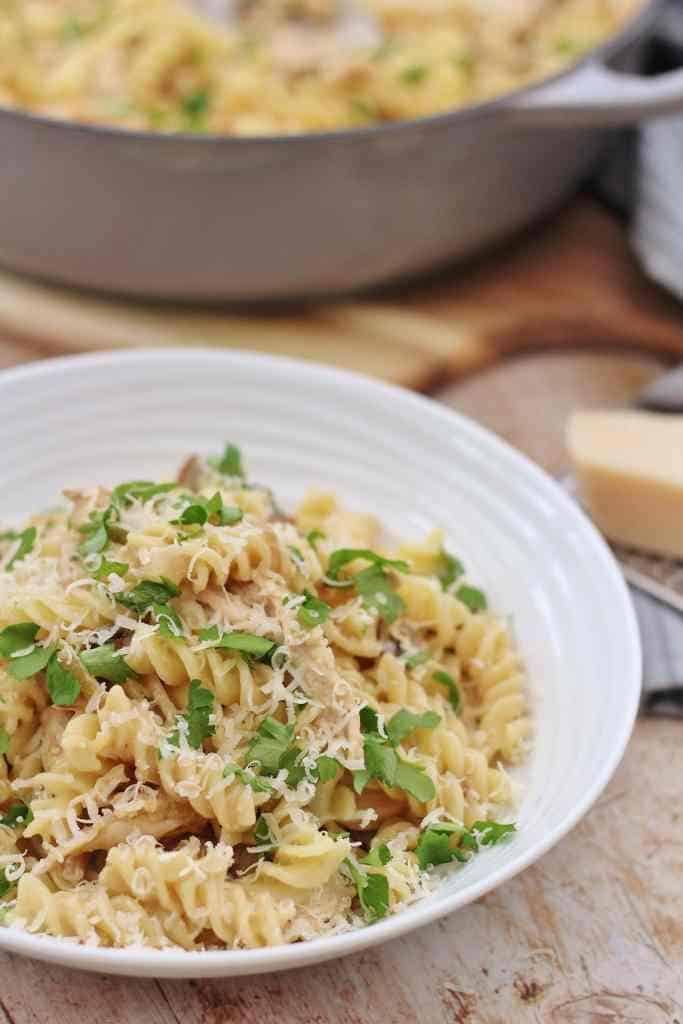 Spicy Shrimp Penne Pasta