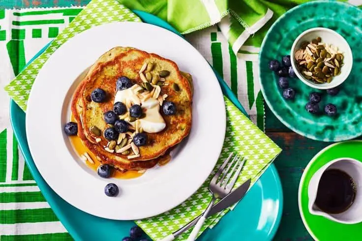 Avocado And Banana Pancakes With Buckwheat Flour