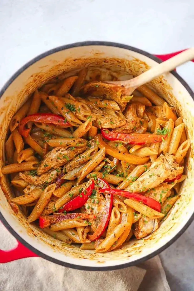 Pesto Penne With Spinach And Blistered Tomatoes