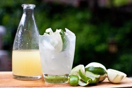 Mixed Berry Cordial With Lime