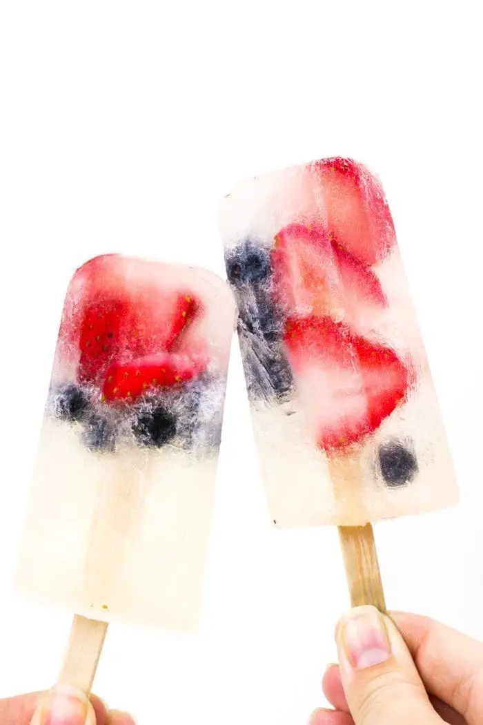 Piña Colada Italian Ice Pops
