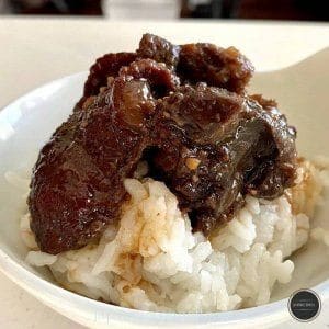 Braised Beef Cheeks With Shallot Jus