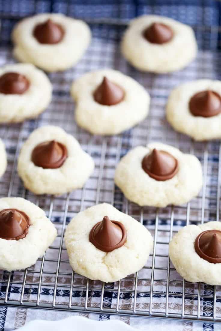 Hershey’s Kisses Shortbread Cookies
