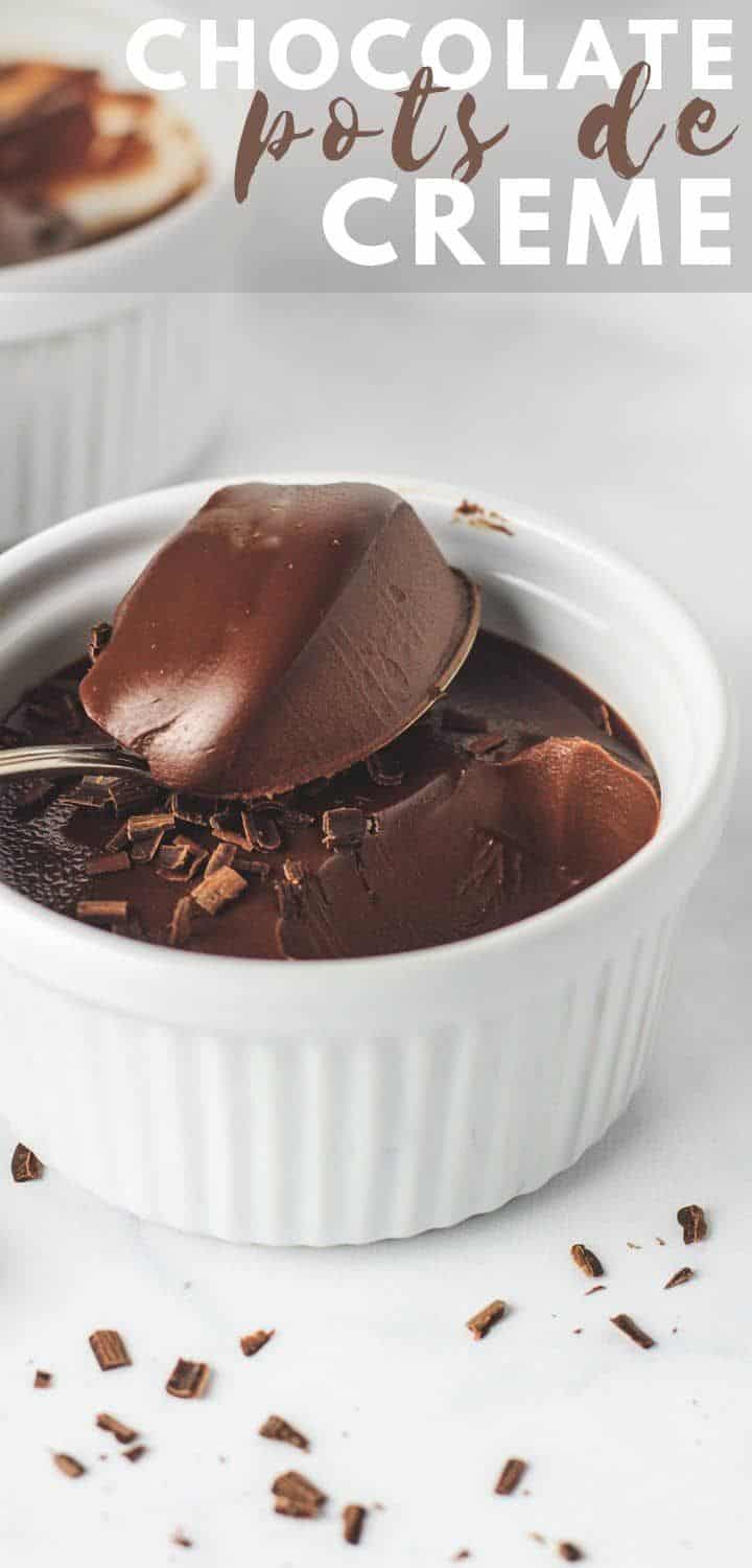Easy Chocolate Pots De Creme
