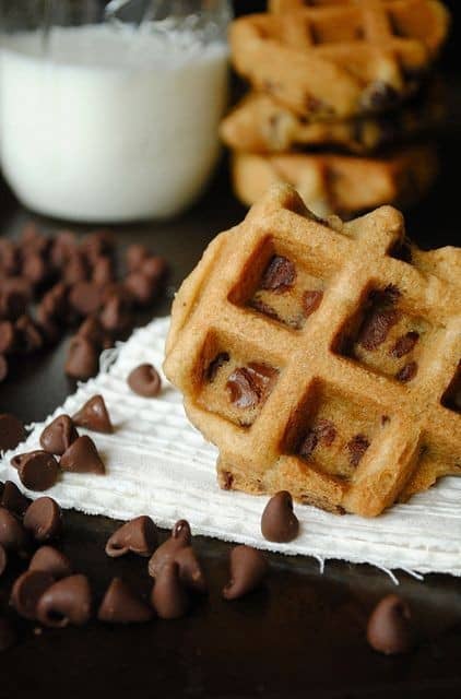 Layered Vanilla Waffle Cake