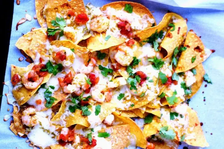 Easy Shrimp Nachos