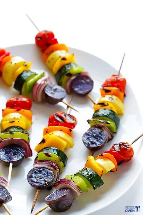 Lemongrass & Sriracha Grilled Chicken Skewers