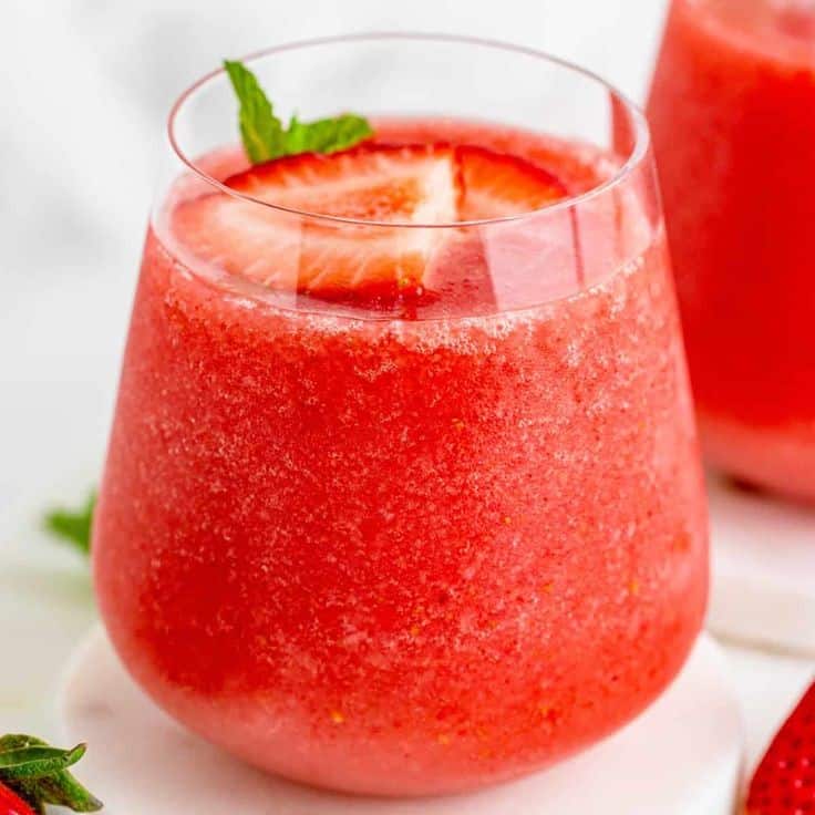 Strawberry Lemonade Vodka Slush