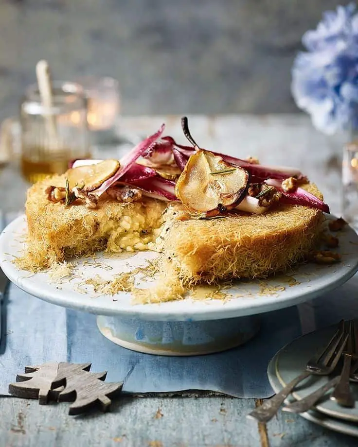 Pesto, Prosciutto And Artichoke Tart