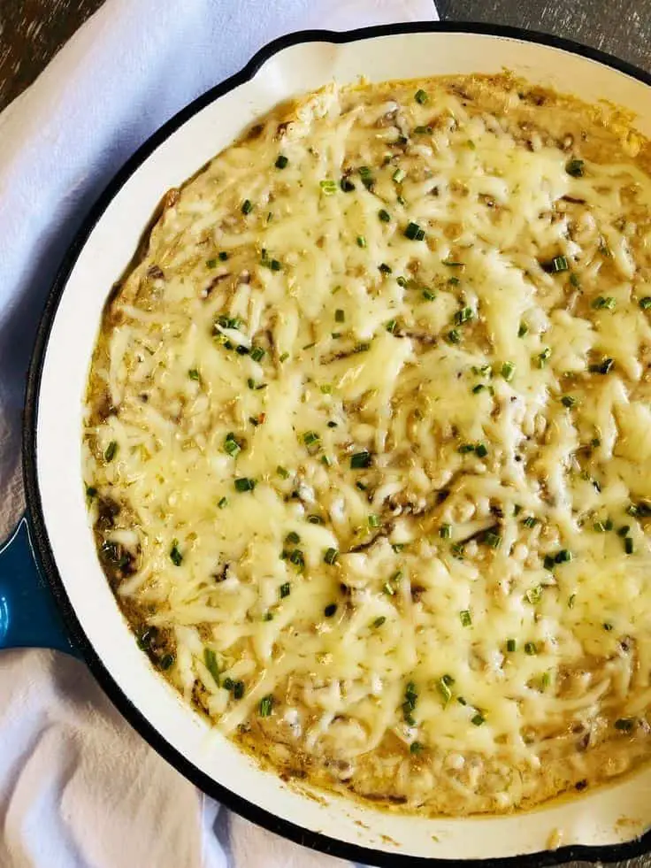 Gruyère, Onion And Bacon Pizza