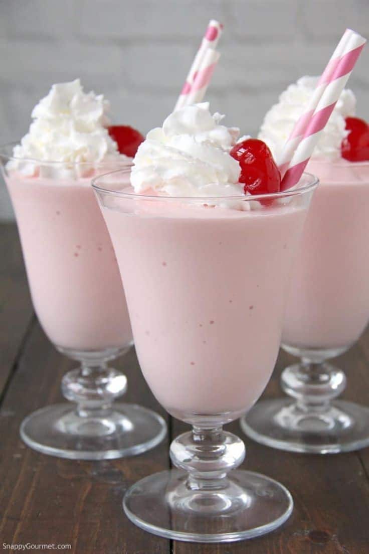 Banana Split And Vodka Milkshake