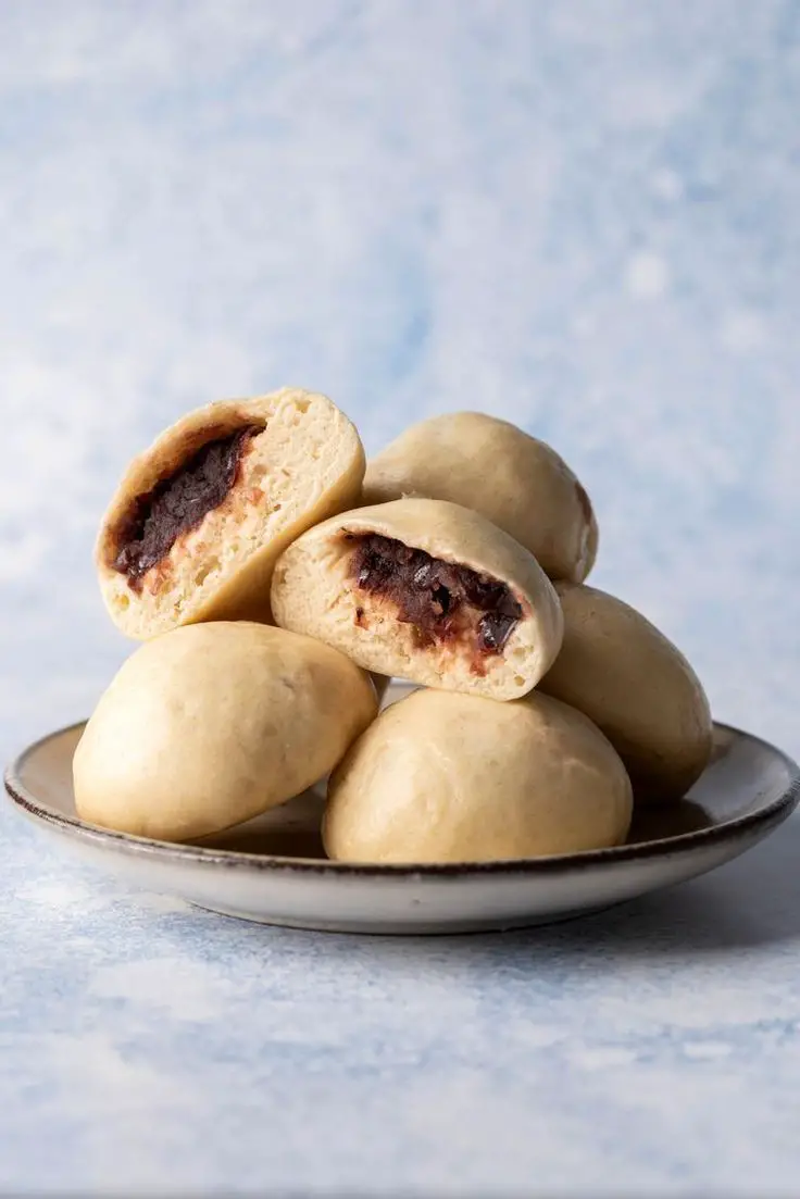 Homemade Red Beans Buns
