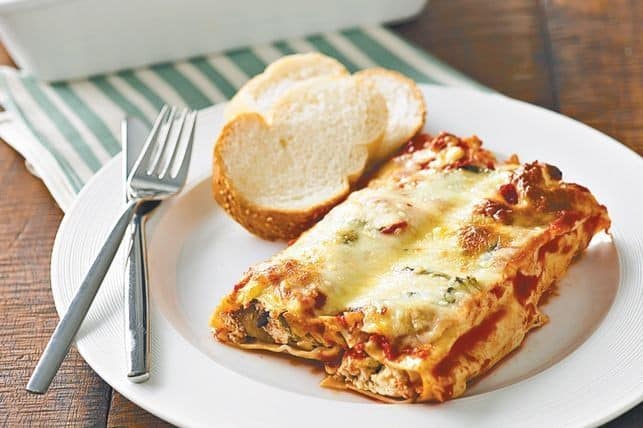 Pumpkin, Basil, And Ricotta Cannelloni