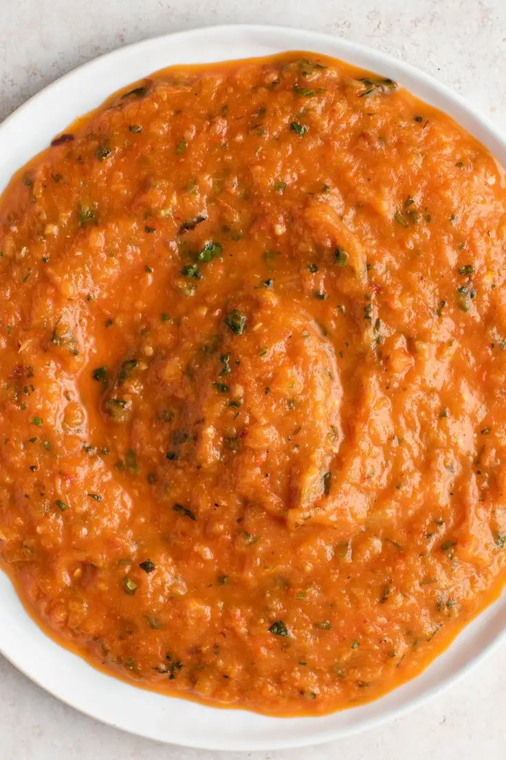 Roasted Red Pepper Hummus