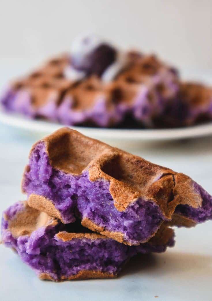 Ube Leche Flan Cake