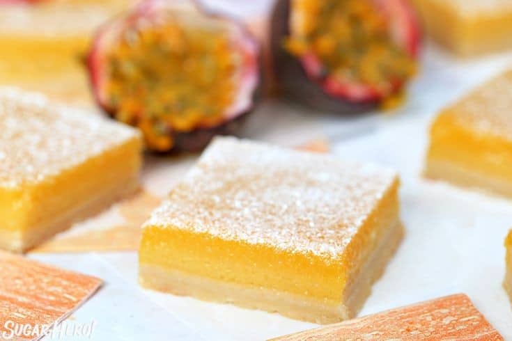 Passion Fruit And Mango Sorbet