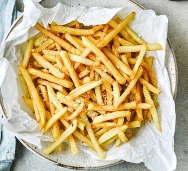 Crispy Garlic And Sea Salt Potatoes